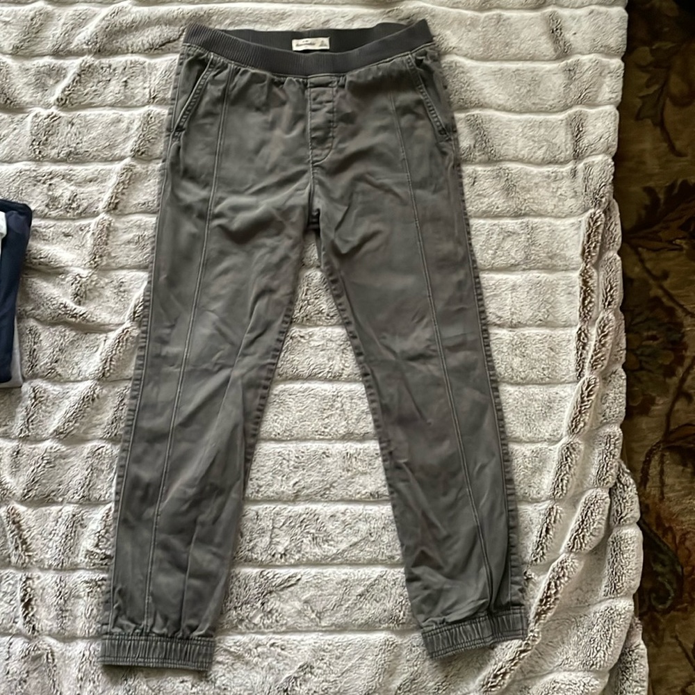 Abercrombie khaki pants, size X large, gray color